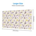 thumbnail image 2 of Xecao Lavender Flowers for Waterproof Mouse Pad - Extended Contour Mouse Mat, Large Gaming Mousepad Laptop Keyboard Mat with Non-Slip Rubber Base, 2 of 8