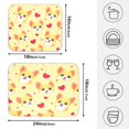 thumbnail image 4 of Cute Corgi Love Pattern Drying Dish Mat Quick Drying Absorbent Soft Durable for Kitchen 18" x 24", 4 of 10