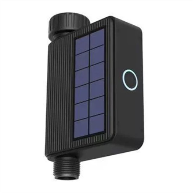 Temporizador de Riego Inteligente Tuya con Wifi, de Riego por con Energía Solar y Registrador de Flujo de Agua Integrado B
