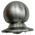thumbnail image 2 of Poignée de Porte Ronde en Acier Inoxydable Brossé Bouton Chambre Pa Intérieur Boutons, 2 of 8
