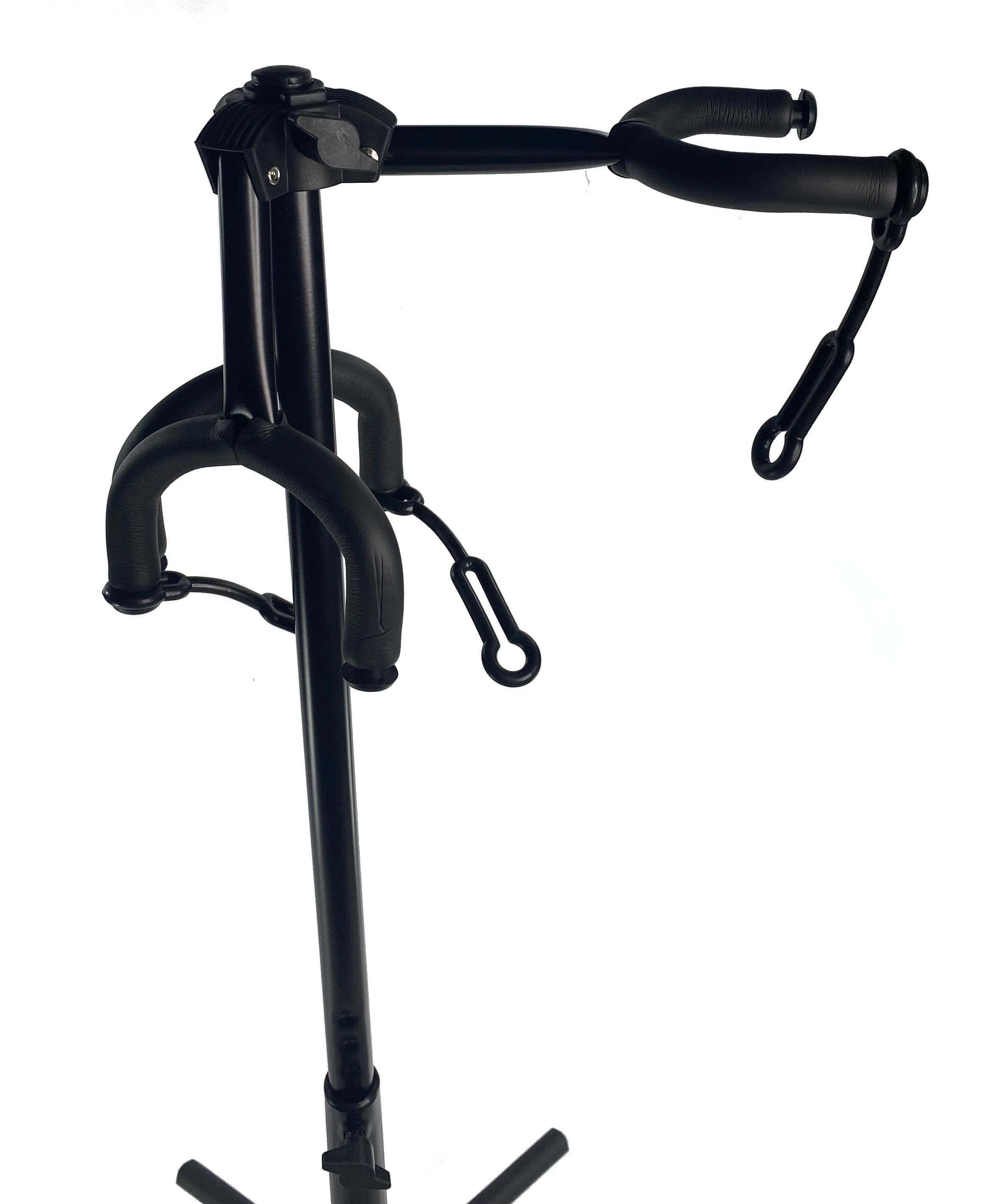 Zenison Triple Guitar Stand Upright Storage for 3 Instruments All Guitars & Bass
