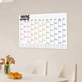 thumbnail image 5 of 2025 Yearly Schedule Monthly Journal Large Planner Calendar - Big Note Sections, Durable & Stylish, Easy to Use for Task Planning, Perfect Wall Calendar for Home Office Organization Multicolor, 5 of 6