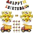 thumbnail image 3 of 1set Latex Kids Engineering Car Dot Balloon Boys Theme Birthday Party Gift Decor - Jxlgv, 3 of 5