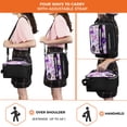 thumbnail image 5 of OPUX Insulated Lunch Box for Men Women Leakproof Clip-on Buckle, Purple Flowers, 5 of 7