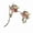 Silver, variant on Fashionable Devil Pendant Earrings High Polish Alloy Women's Trendy Jewelry