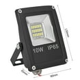 thumbnail image 2 of Ip65 Waterproof Led Flood Light 12V Outdoor Wall Projector Floodlight Light Decor (10W), 2 of 8