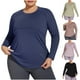 thumbnail image 1 of Sudadera con capucha de viaje,Camiseta deportiva de manga larga para mujer, transpirable, elástica en cuatro direcciones, absorbe la humedad, corte holgado para fitness y uso informal, sopatenor, 1 of 7