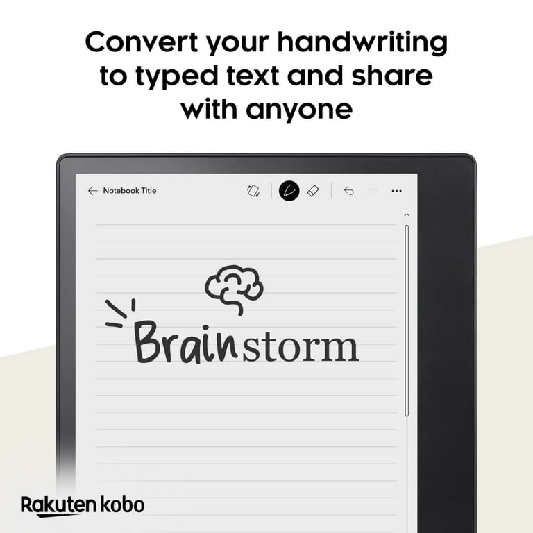 Kobo Elipsa 2E, eReader, 10.3? Glare-Free Touchscreen with ComfortLight  PRO, Includes Kobo Stylus 2, Adjustable Brightness, Wi-Fi, Carta E Ink  Technology