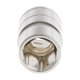 thumbnail image 5 of Vaso corto de 8 mm a 32 mm con entrada de 1/2", hexagonal métrico, cromado, bobinado de vanadio, pieza, 5 of 9