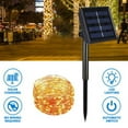 thumbnail image 5 of Cocobaby 100/200 LEDs String Light, Outdoor Waterproof Copper Wire Solar String Lights LED Garden Xmas Party Decor, 5 of 10
