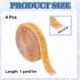 thumbnail image 2 of Rollo de cinta de strass Uxcell, 4 yardas de cinta de strass autoadhesiva para manualidades (Naranja, 10 mm/0.39" de ancho), 2 of 6