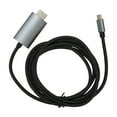 thumbnail image 2 of Cable de interfaz multimedia HD tipo C, cable convertidor de TV para teléfono tipo C a HD tipo C, diseño revolucionario, 2 of 12