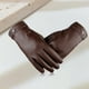 thumbnail image 4 of Guantes universales de invierno para pantalla táctil suaves elásticos perfecl marrón 21cm, 4 of 7