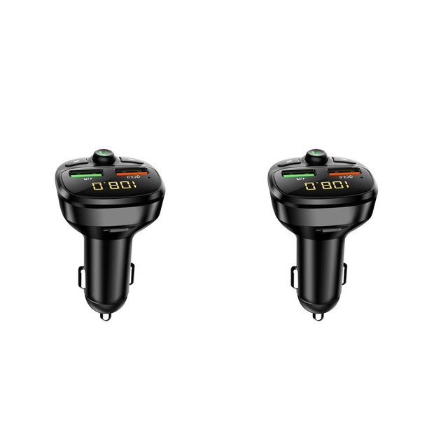 Youkk Wireless Car FM Transmitter MP3 Player 2 USB Charger Handsfree Kit TZ 2Set