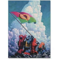 Trademark Fine Art "IO Jima" Canvas Art by Eric Joyner