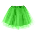 thumbnail image 1 of Fgnfyis Carnival Women's Skirts Three Layer Lined Mesh Ballet Skirt Puffy Dance Tutu Skirt Ballet Skirt Light Green One Size, 1 of 3