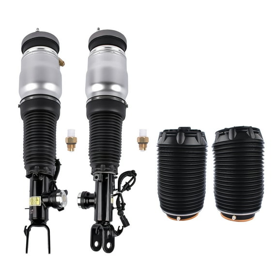 NEWZQ 4Pcs Front Air Suspension Strut and Rear Air Suspension Spring for Hyundai Equus Sedan 2011-16