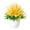Yellow, variant on LEHOZIHEQ Artificial Flower, Artificial UV Resistant Potted, for Outside Window Box Porch Planters Garden Thanksgiving Decor
