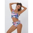 thumbnail image 5 of LIORA Women’s Bikini Sets Ruffle Flounce Bikinis for Women One Shoulder High Waisted Bathing Suits for Women, 5 of 8