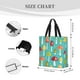 thumbnail image 3 of Easygdp Mushrooms Bolsa Tote para Mujer, Bolso de Hombro para Trabajo, Playa, Viajes, Compras y Supermercado, 3 of 7