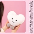 thumbnail image 6 of Valentine's Day Plush Heart Cute Stuffed Toy Soft Doll Throw Pillows Home Decor Kids Birthday Gift, 6 of 7