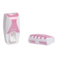 thumbnail image 3 of Home Automatic Toothpaste Dispenser Toothbrush Holder Bathroom Products Squeezers Toothpaste Dispenser Wall Mount Rack Bath Set Toothpaste Squeezers, 3 of 4
