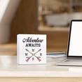 thumbnail image 5 of Zomyto 7x7 In Adventure Awaits Wooden Box Sign,Outdoor Adventure Decor,Adventure Desk Decor,Adventure Lover Gift, 5 of 6
