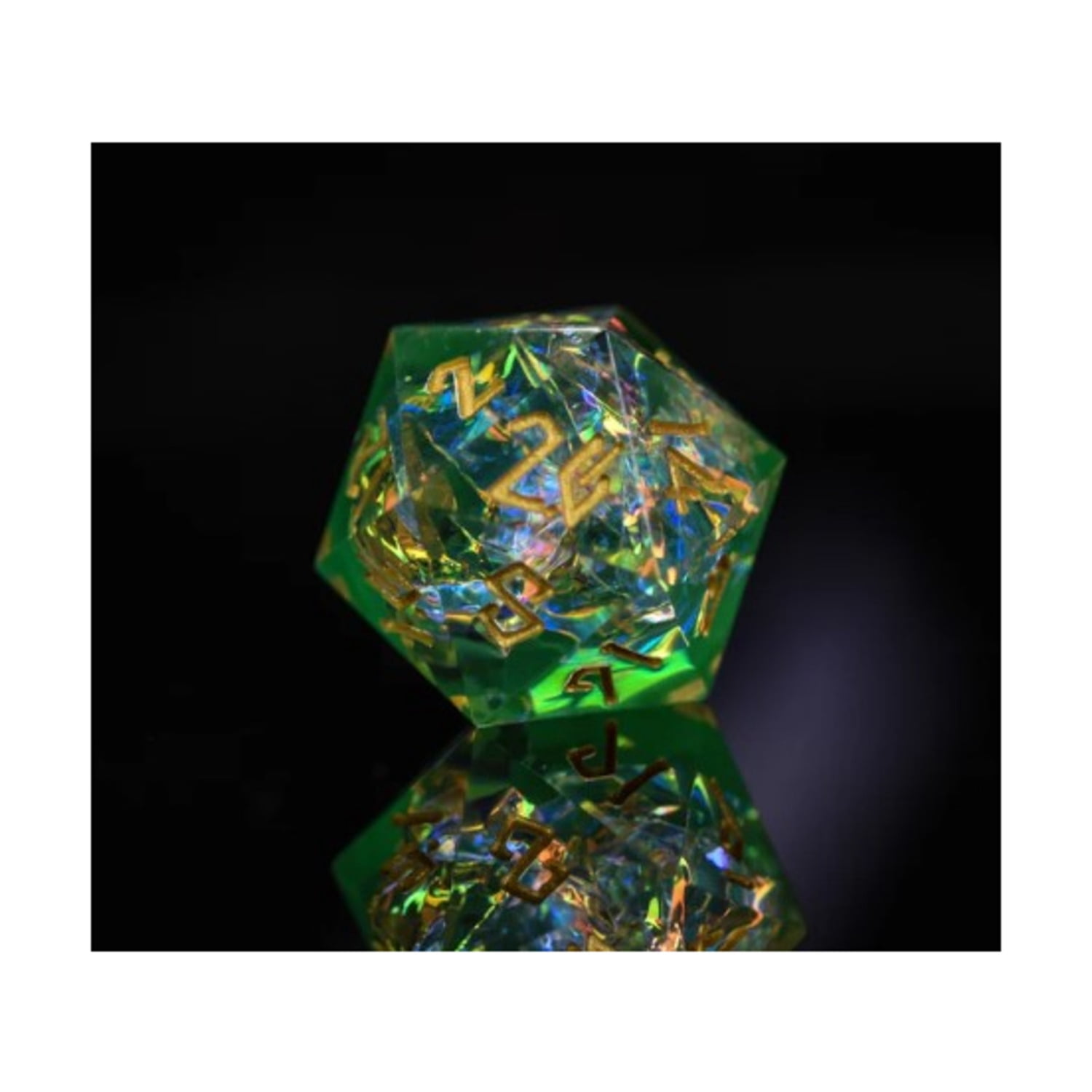 Misty Mountain Gaming Poly Set - Witch Bolt Dice (7) New