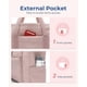 thumbnail image 5 of Bolsa BAGSMART grande para mujer con hebilla para esterilla de yoga, color rosa, 5 of 7