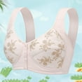 thumbnail image 2 of Dealovy Front Closure Bras for Women No Underwire Breathable Push up Bras Seniors Soft Everyday Bras, 2 of 4