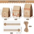 thumbnail image 5 of NWOKYZGH 24 Empty Advent Calendar Boxes to Fill, Christmas DIY Advent Calendar 24 Days Countdown Gift Xmas Gingerbread House Candies Treats Boxes for 2025 Xmas Holiday Decor, 5 of 5