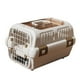 thumbnail image 4 of Transportín de para mascotas, caja de transporte con ventilación y transpirable, para perros de razas pequeñas, cachorros, camping, senderismo. L con tragaluz, 4 of 8
