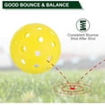 thumbnail image 3 of Outdoor Pickleball Balls 40 Holes Pickleball USA Pickleball Approved (USAPA) Pickleball Balls for Indoor and Outdoor Sport, 3 of 5