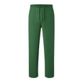 thumbnail image 7 of Tqyyweavej Sweatpants for Women Straight Leg Drawstring Casual Pants Workout Joggers Trousers with Pockets Size S to 2XL, 7 of 7