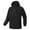 Black, variant on Men's Windbreakers Fashion Casual Outdoor Work Bag Long Sleeve Hooded Casual Coat/jacket Jacket Black M Windbreaker Front-Zip Jacket
