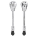 thumbnail image 3 of Bass Drum Spurs Bracket, Die-Casting 2-Layer Electroplating Process Bass Drum Kit Legs, Great Workmanship For Drum Kit Percussion Instruments Bass Drums, 3 of 8