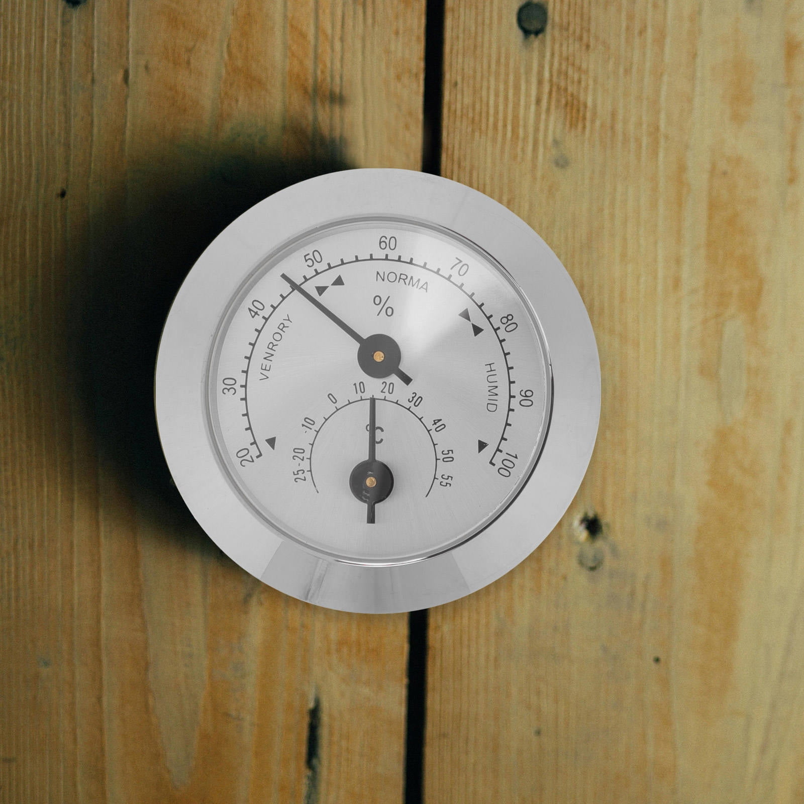 CHICHUMID Violin Hygrometer, Plated Silver Zinc Alloy, Compatible with Various Models