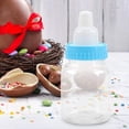 thumbnail image 5 of Mini biberón de plástico con tetina para baby shower, caja de dulces para fiestas (azul), 5 of 5