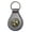 Brown, variant on Fancy Rope and Star leather key fob or keychain