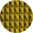 thumbnail image 1 of Ahgly Company Machine Washable Indoor Square Transitional Dark Bronze Brown Area Rugs, 3' Square, 1 of 7