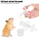 thumbnail image 4 of Dispensador De Silicona Para Mascotas, Comedero De Agua Para Conejos, 4.92x1.97x1.97 Pulgadas Para Loros Domésticos ANGGREK AF2112, 4 of 8