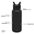 thumbnail image 4 of Botella de agua Simple Modern Summit con aislamiento al vacío de 500 ml, 4 of 5