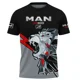 thumbnail image 4 of Camisetas de manga corta con cuello redondo para equipos de carreras al aire libre para hombres y mujeres, tela avanzada, cómodas, transpirables y de secado rápido, 4 of 5