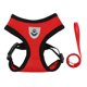 thumbnail image 3 of Arnés de verano para perros y gatos, correa ajustable, malla de poliéster, transpirable, reflectante, para perros pequeños y gatos, 3 of 5