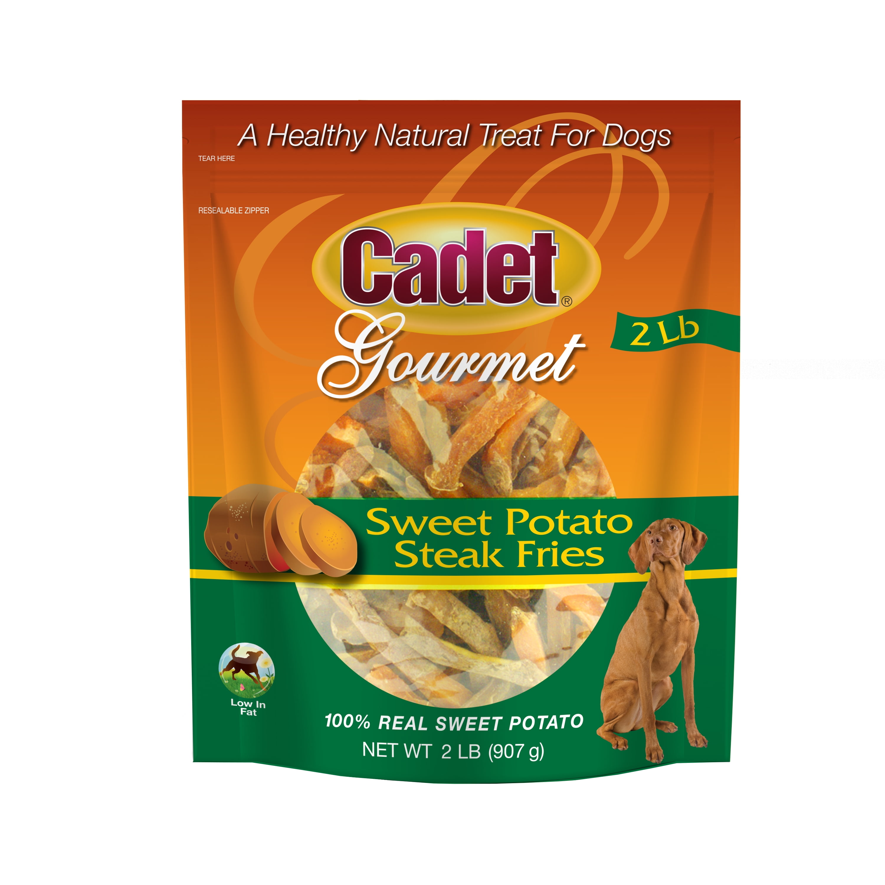 Cadet Sweet Potato Fries Dog Treats, 2 lb