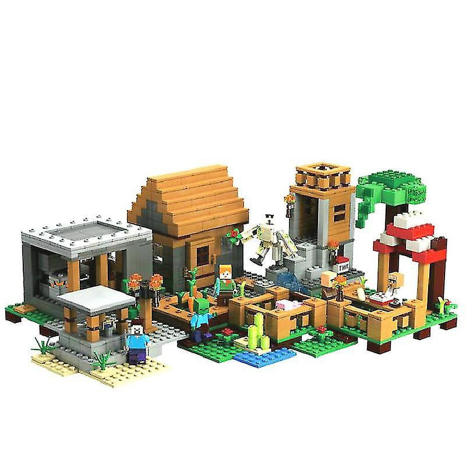 Compatible Minecraft 21128 Toy My World Village House Building