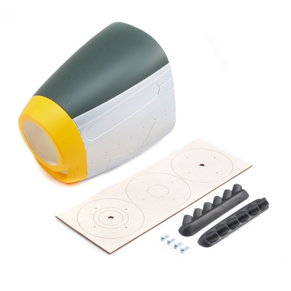 Hangar 9 Cowling& Exhaust P-51D 20cc HAN282006 Replacement Airplane Parts