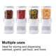 thumbnail image 5 of Dispensador de Cereales de Encimera, 3,2 L, Dispensador de Alimentos Secos, Organizador de Snacks, Contenedores con Tapas para Despensa y Cocina, 5 of 5