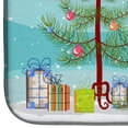 thumbnail image 4 of Carolines Treasures BB1587DDM Christmas Tree and Smooth Black and Tan Dachshund Dish Drying Mat 14 x 21" multicolor, 4 of 7