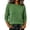 Green, variant on Oversized Sweaters for Women Crewneck Long Sleeve Casual Pullover Plus Size Trendy Outfits for Fall Winter(Light Blue,Small)